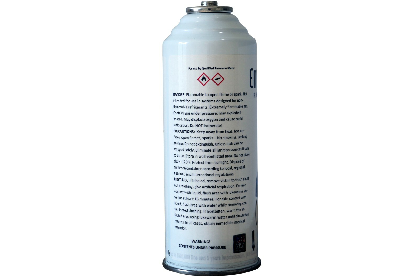 Enviro-Safe R-290 NEW Refrigerant 8 oz Can EPA REG* Case of 12 #8000