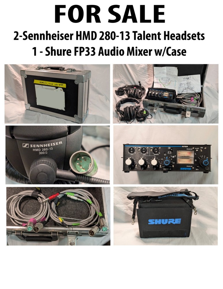 Audio Production Equipment ENG/OB