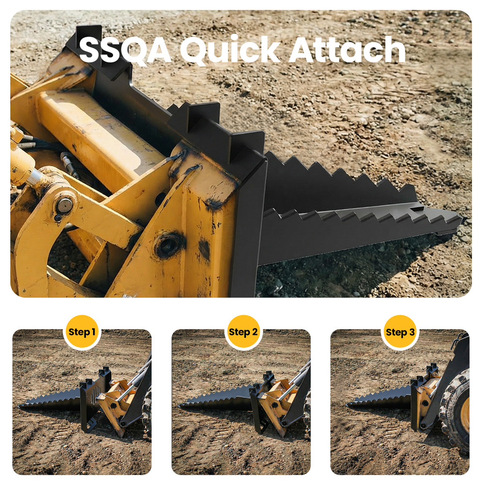 Titan Attachments niversal Skid Steer Quick-Connect Interface
