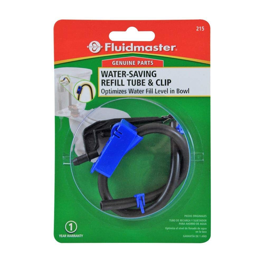 215 Water Saving Roller Clamp with Refill Tube Black