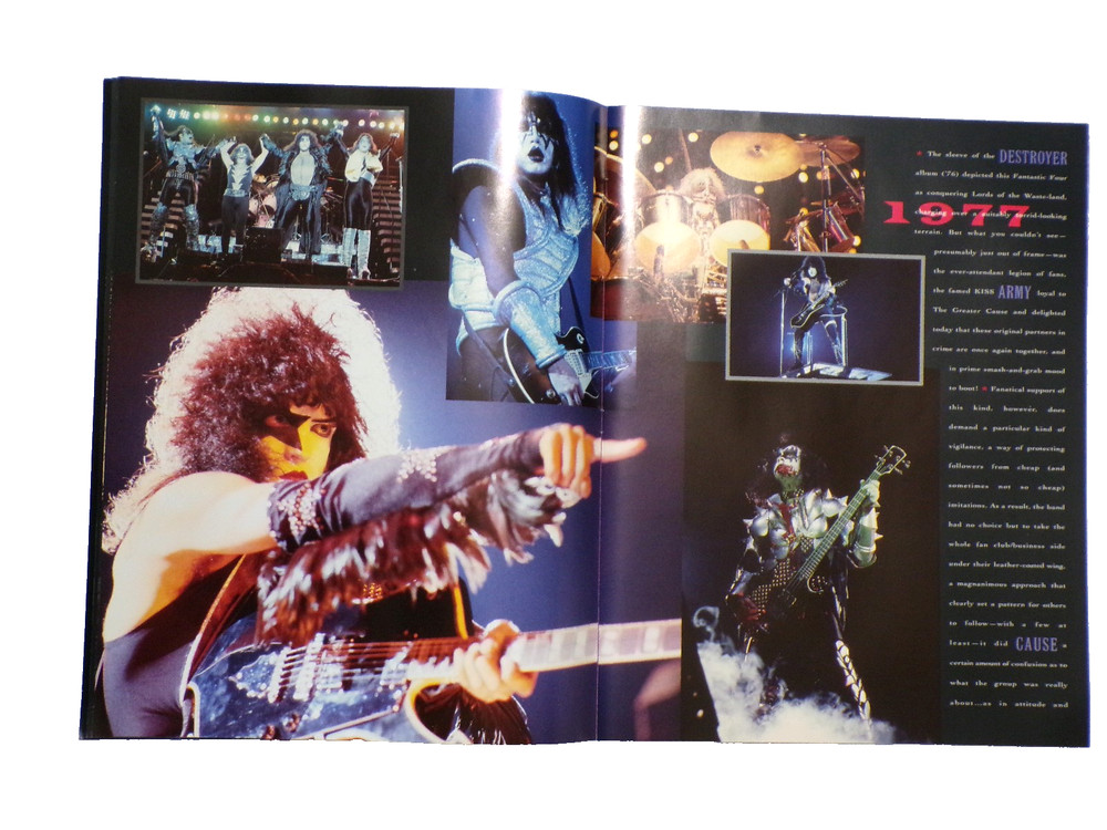 Kiss Allive World Wide Tour 1996-1997 Program book