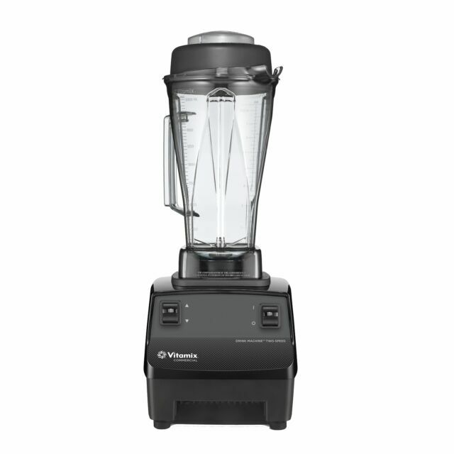Vitamix 62828 Drink Machine 2 Speed Blender - Black/Clear