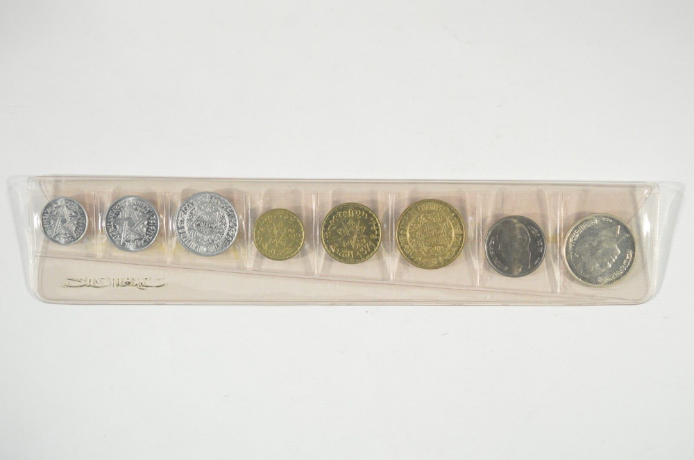 1965 Morocco Proof-Like Coins Mint Set