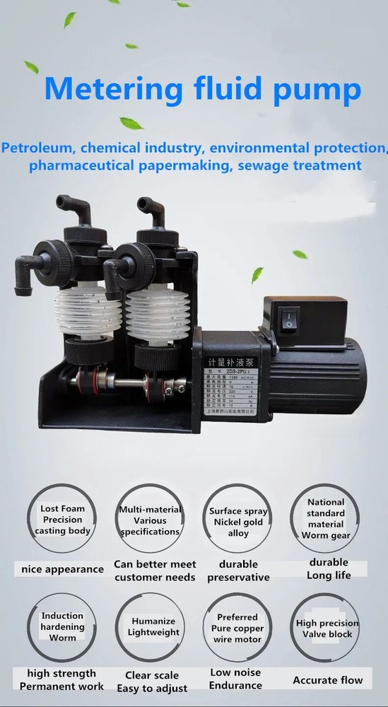 Small Flow Metering Fluid Dosing Pump Machine Pump Laminating Machine Pu DS-2FU2