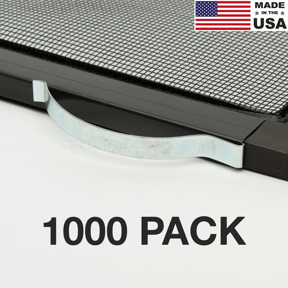 1000 PACK - Window Screen Spring Insect Screen Corner Leaf Spring FREE SHIPPING