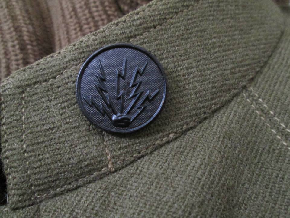 WWI US Army Electrician Collar Disk