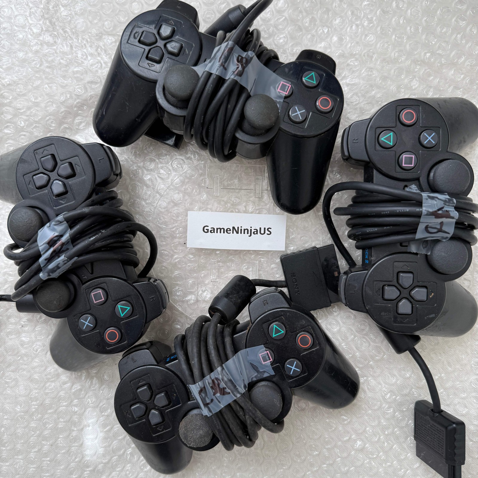 Sony PS2 Wired Controller OEM DualShock 2 PlayStation 2 AUTHENTIC FAST SHIP