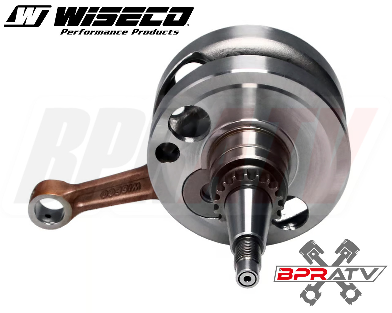 Yamaha YFZ450 YFZ 450 Engine Rebuild Kit Wiseco Crank Piston Cylinder Stock Bore