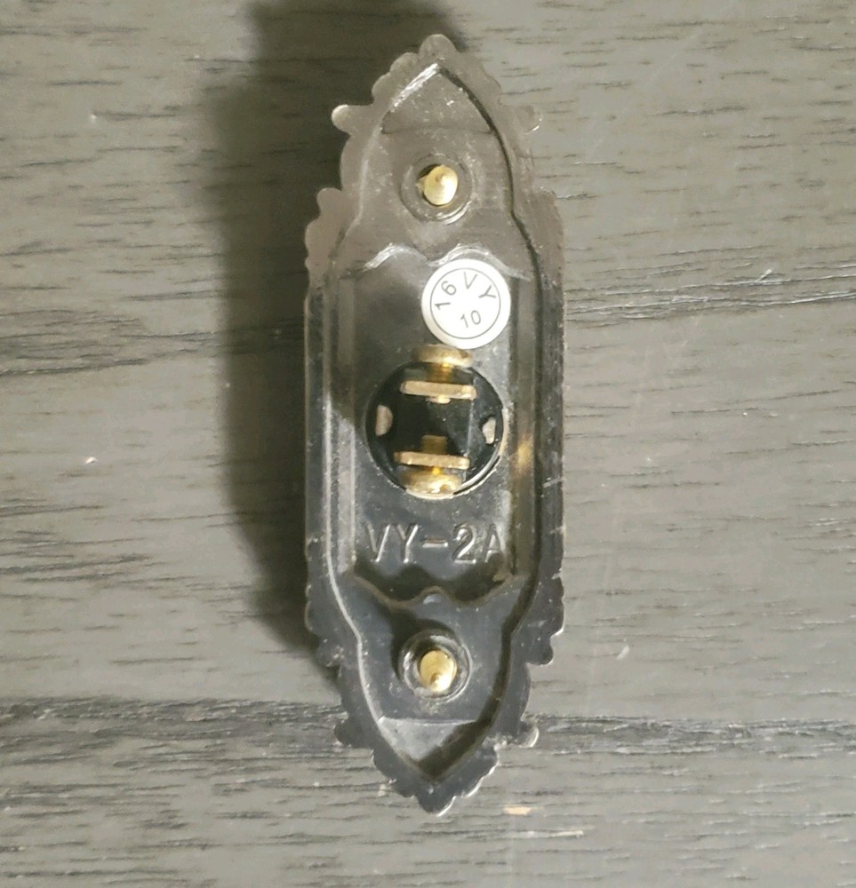 Defiant Wired Led Illuminated Doorbell Push Button, Antique Brass