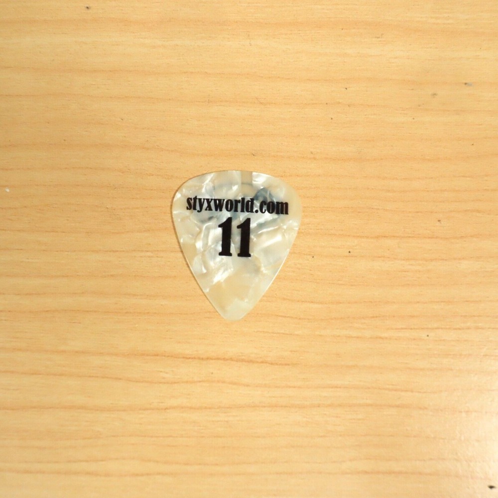 Styx J.Y. 2011 Tour Used Guitar Pick