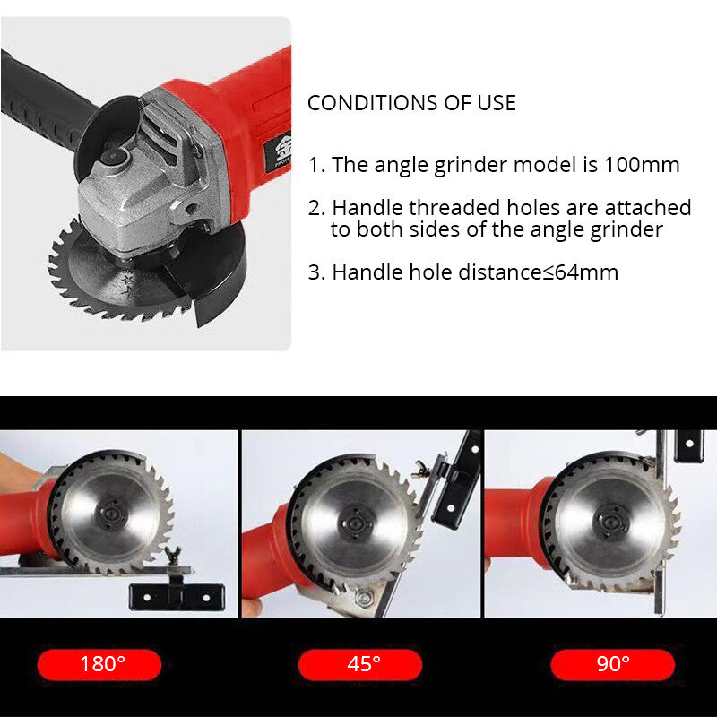 Angle Grinder Cutting Bracket Cutting Adjustable Polishing Woodworking Tool