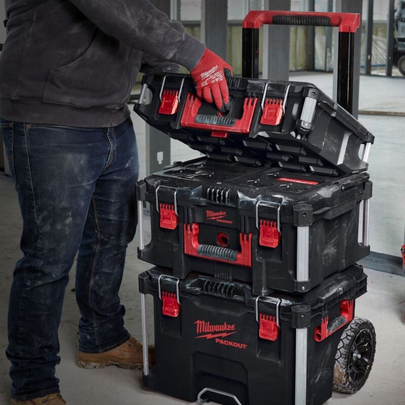Milwaukee Tool 48-22-8425 Packout Large Tool Box - Black Edition