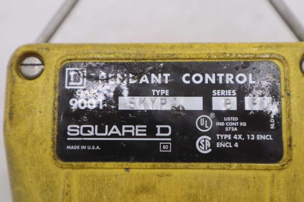 SQUARE D PENDANT CONTROLLER SKYP4 STOCK #4702