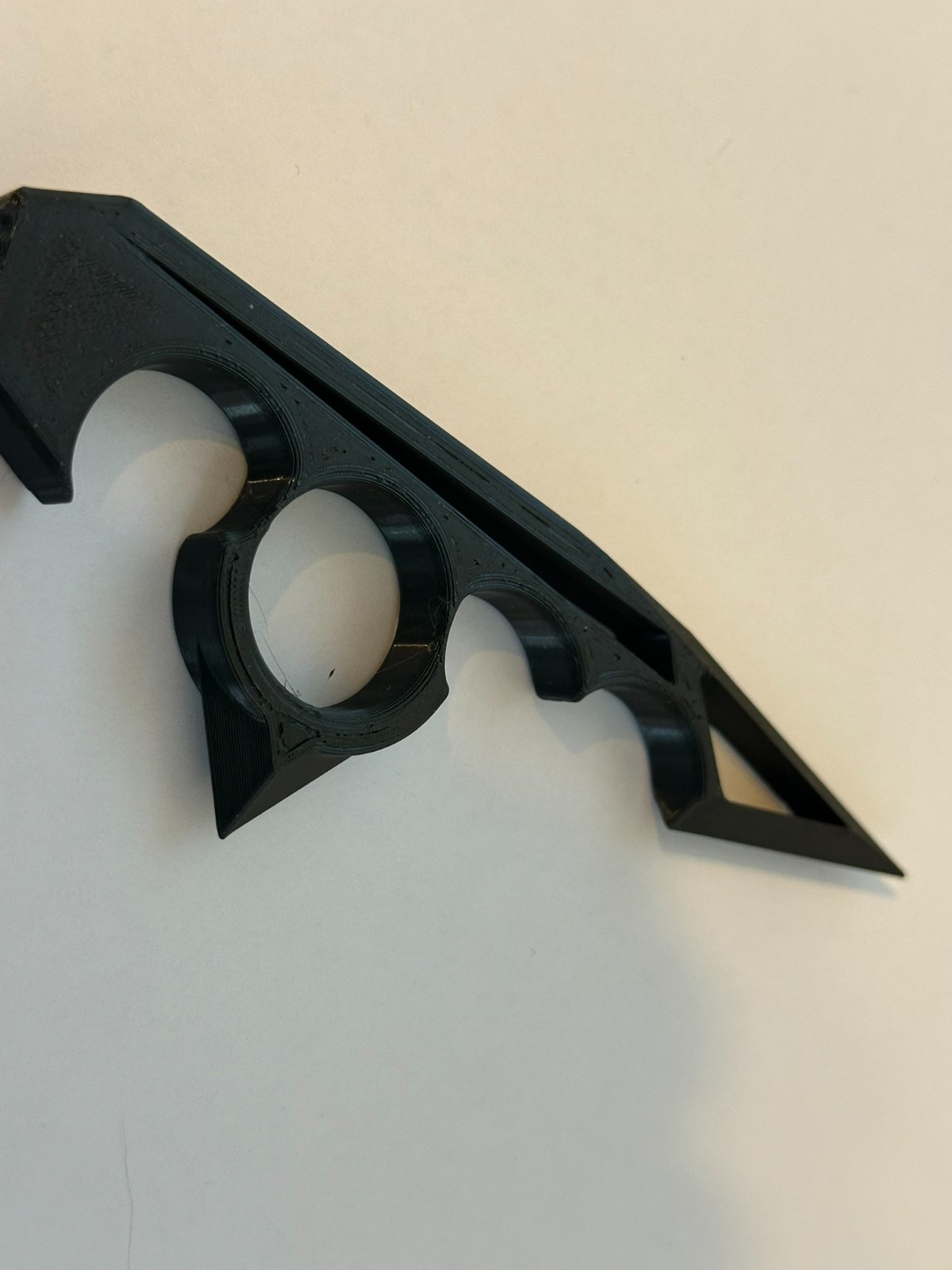 Carbon Fiber Hand Spike - Non Metal - Undetectable Self Defense Knife - Large