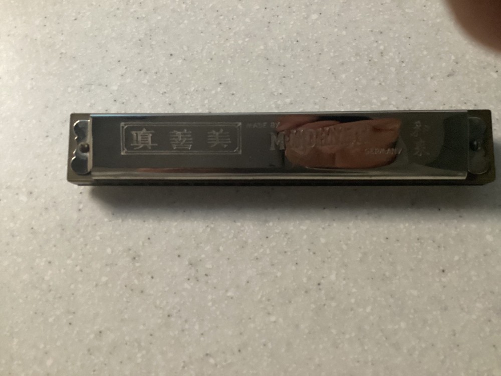 Vintage Pre-War Hohner Chromatic Harmonica Excellent.