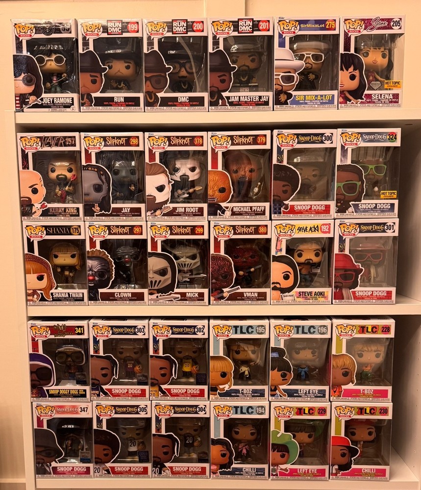 Funko POP! Rocks 75+ Different Musical Artists-Some with Multiple Variants!