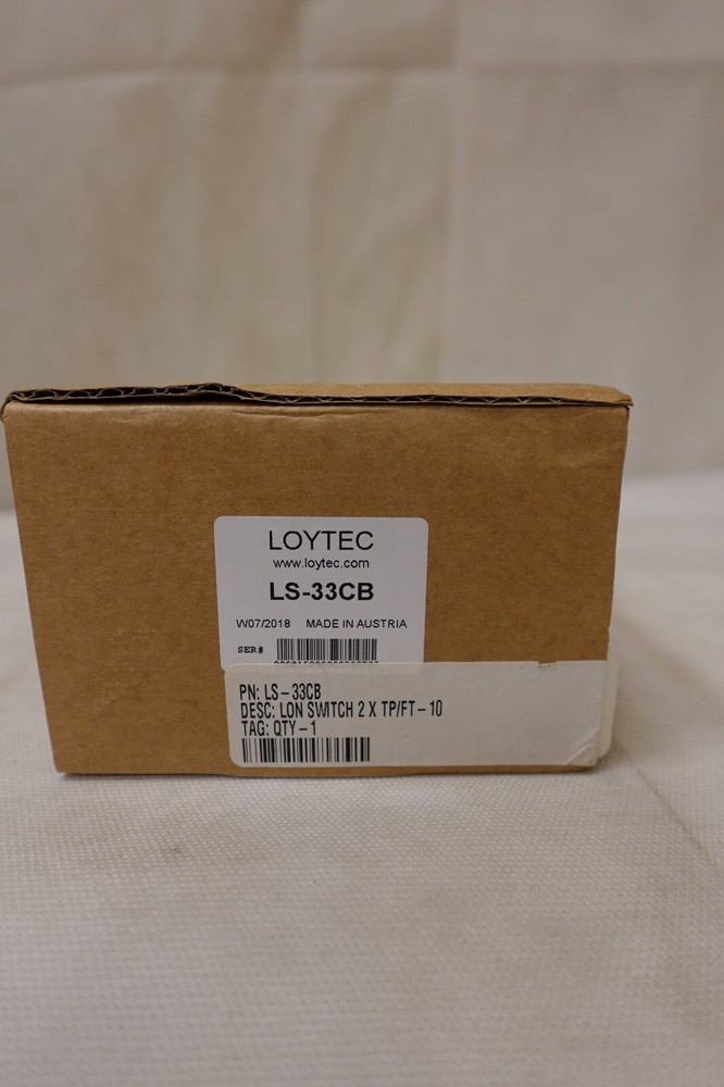 Loytec Electronics LON Network Router Switch LS-33CB *New Old Stock*
