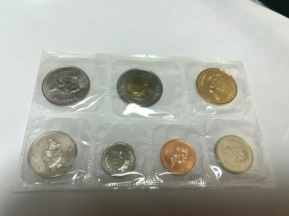 1997 Canada (Ottawa)Uncirculated Mint Set (Proof-Like) Envelope & COA
