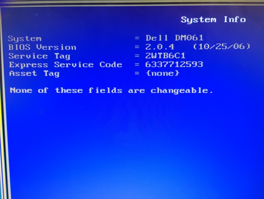 Dell Dimension e520 Vintage Desktop Windows XP