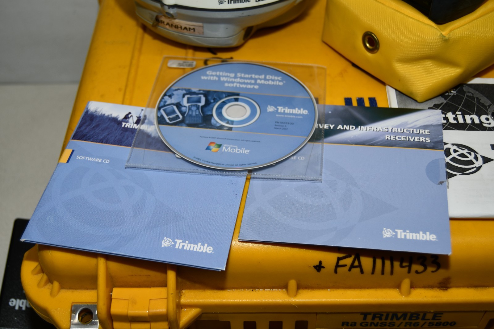 ^ Trimble R8 Model 2 GPS Receiver 60250-00 W/ TSC2 Controller #X6494