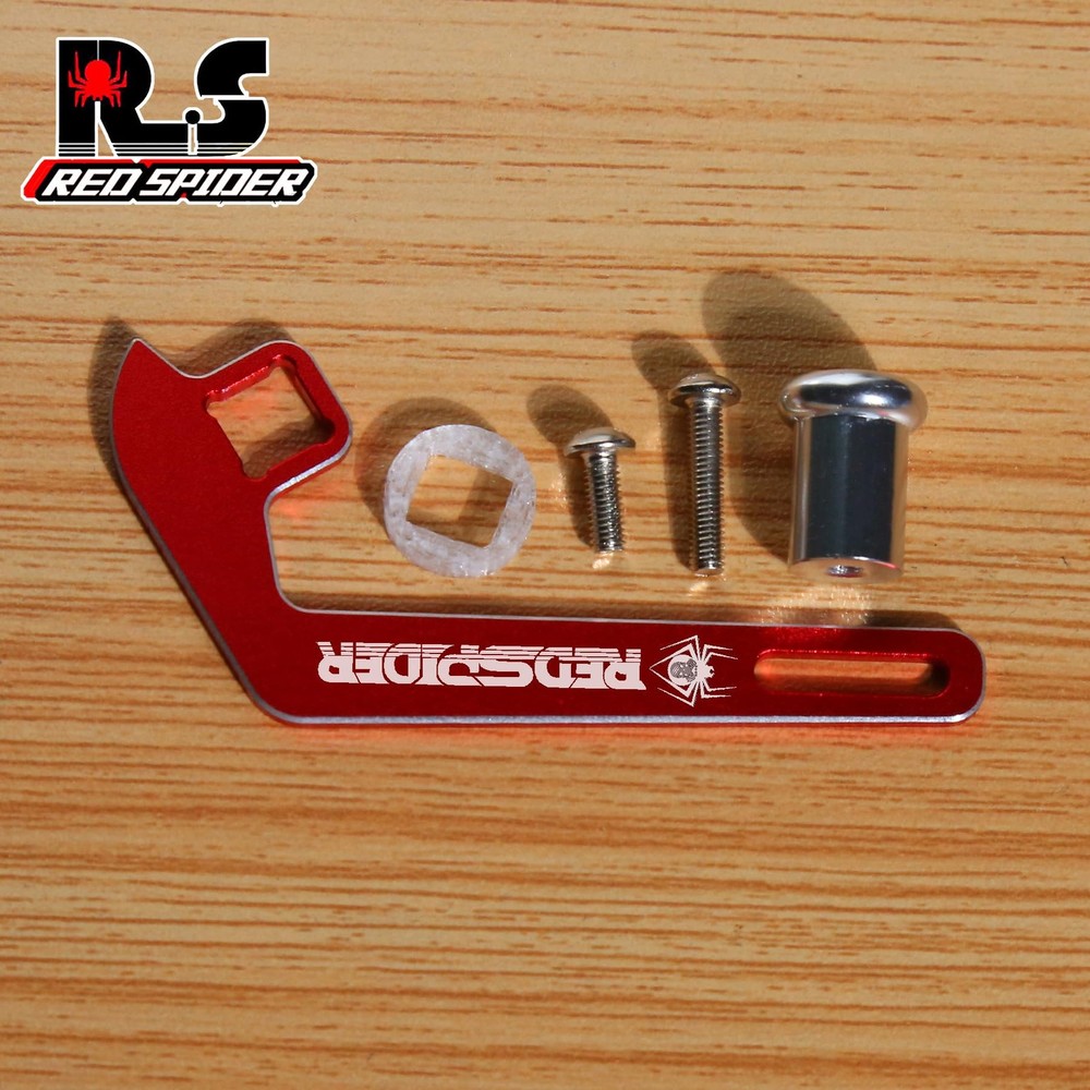 Aluminum Transmitter Steering Wheel Trigger One-Handed Control Adapter Red