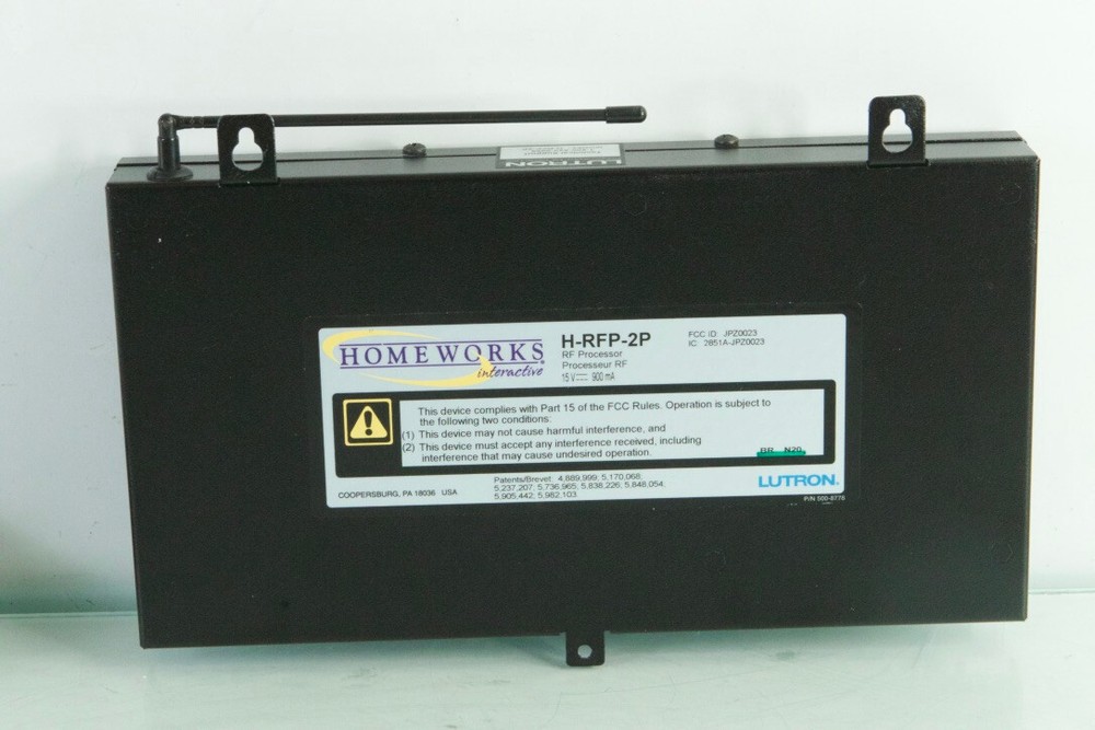 Lutron HomeWorks Interactive H-RFP-2P RF Processor n771