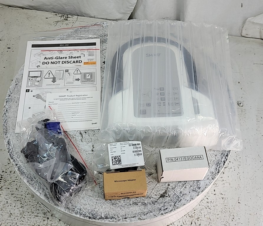 NEW OPEN BOX SMART TECHNOLOGIES document camera 450 SDC-450 Camera SEE NOTES