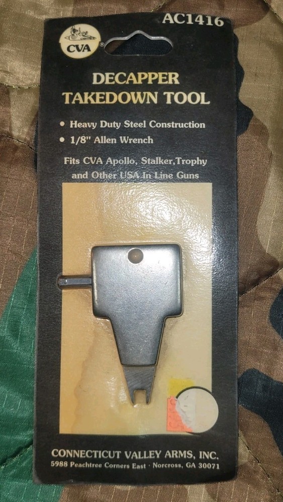 CVA Decapper Takedown Tool For Muzzls Loading