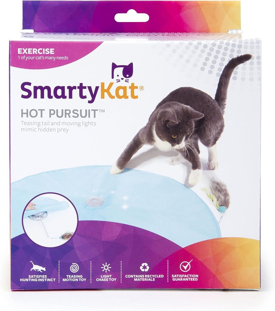 Interactive Electronic Motion Cat Toy - Mimics Real Prey for Engaging Play
