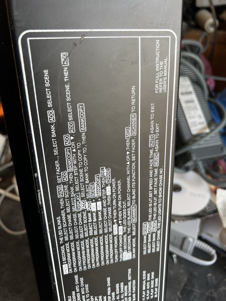 LC-192 DMX PROGRAMMER