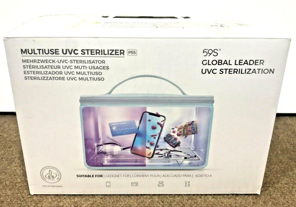 V7 UVC LED Multipurpose Sterilizer VSTBGLG ✅ ❤️️ ✅ ❤️️ NEW! OPEN BOX!
