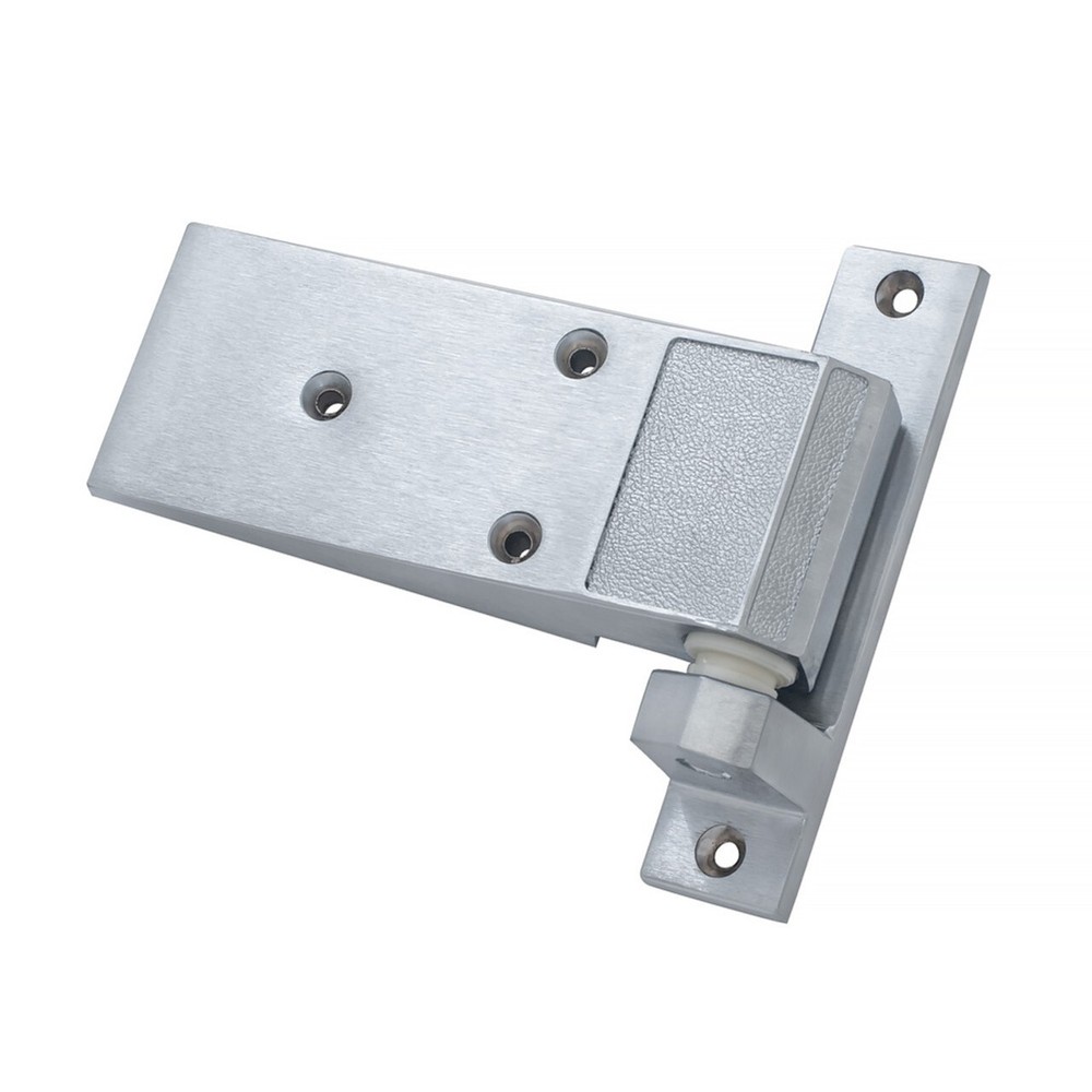 Kason 1256 Pacesetter Hinge - Brushed Chrome Textured Panel - 11256000004