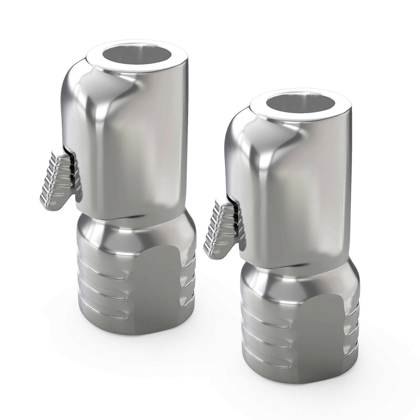 JACO Lightning Tire Air Chuck (S-Series) | Open Flow, 1/4" F-NPT (2 Pack)