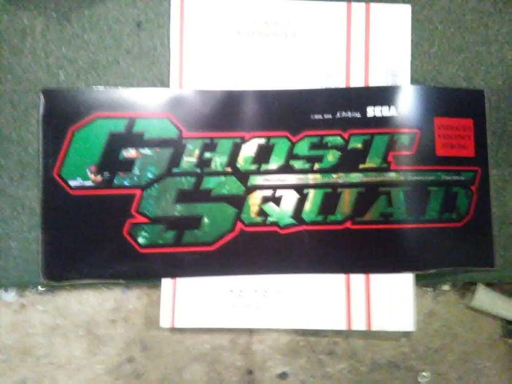 sega ghost squad arcade marquee part#4