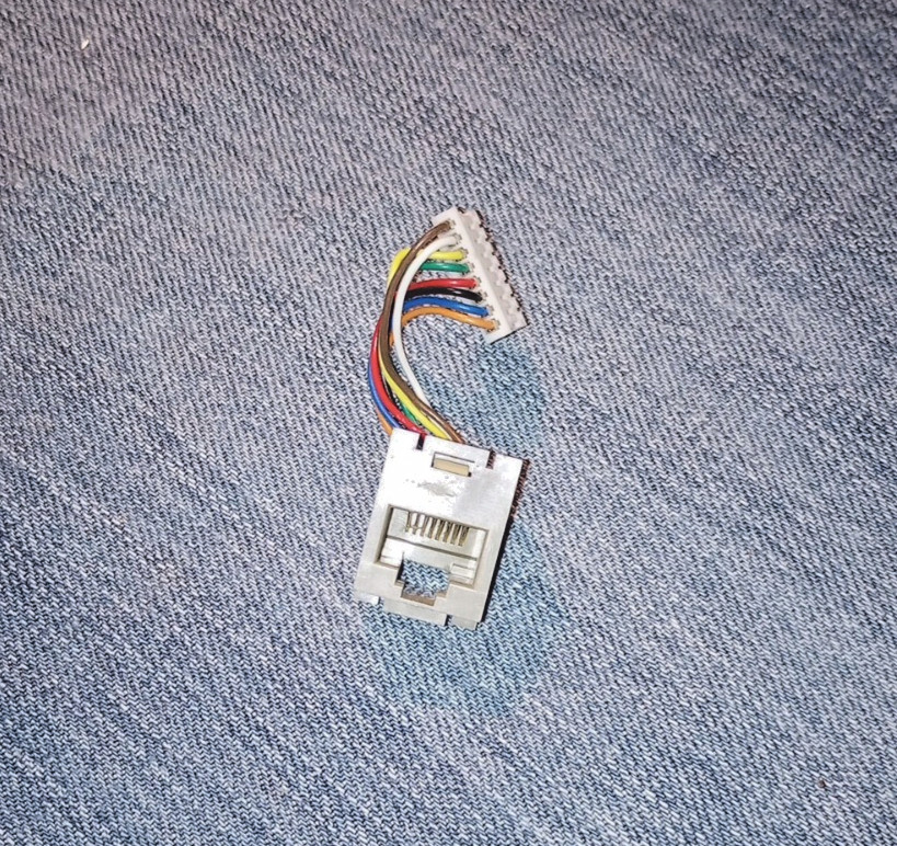 Replacement MIC Jack Conector ICOM IC-706 HF/VHF/UHF Transceiver