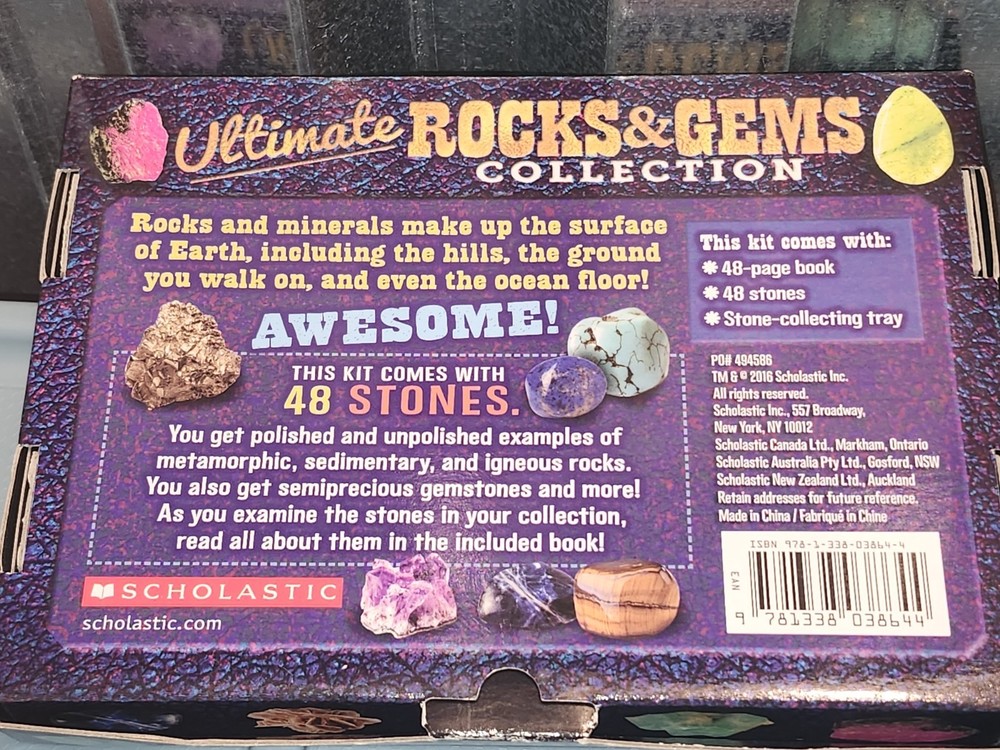 Scholastic Ultimate Rocks & Gems Collection