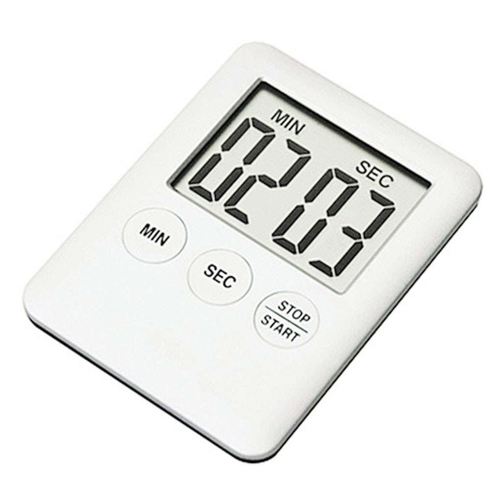 Mini Digital LCD Kitchen Count Timer Count-Down/Up Clock Alarm Magnetic Reminder