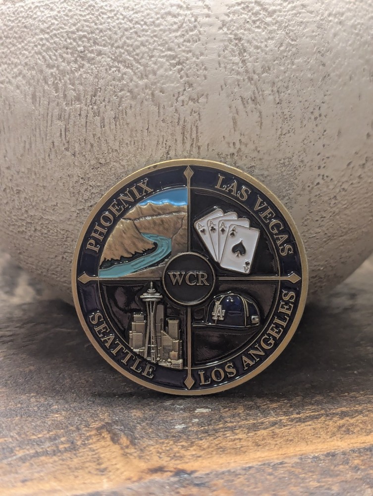 US Marshal Service Technical Operations Group Western AOR Challenge Coin