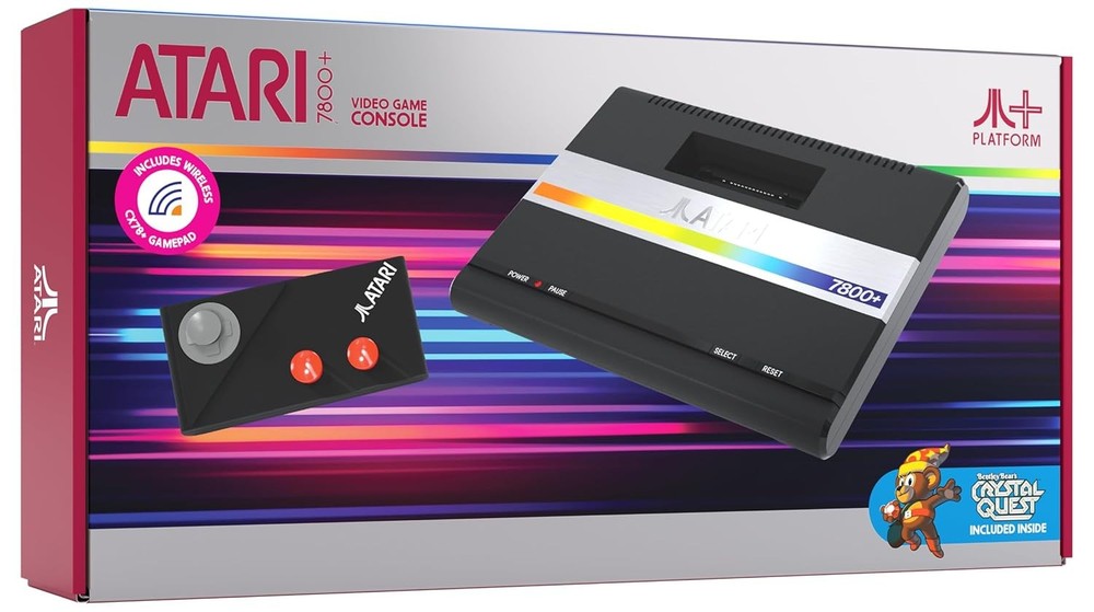 2024 Atari 7800 Plus Official HDMI Console & Wireless Controller 7800+ Sealed