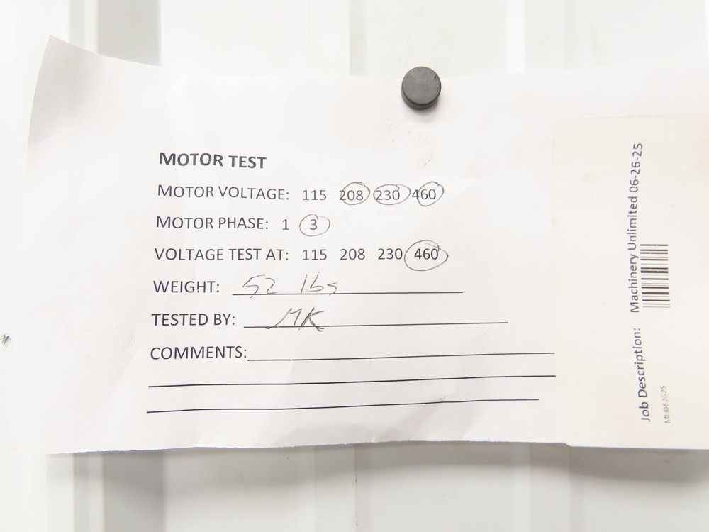 J&A Machinery The Champ Drill Bit Pointer Sharpener Benchtop Grinder 230/460VAC