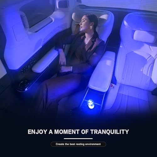 Mini USB Touch Control LED Ambient Light -4 Lighting Modes Blue