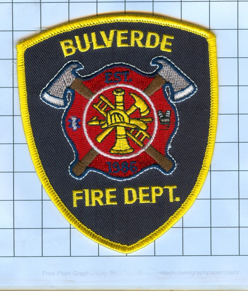 Fire Patch - Bulverde 1986