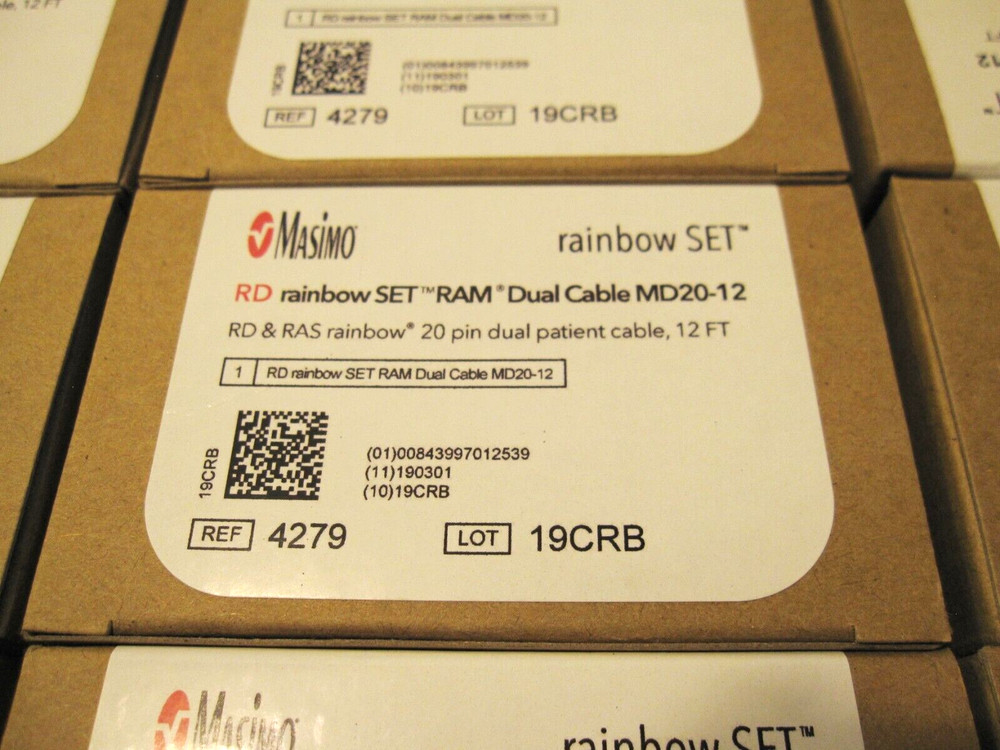24/CASE LOT Masimo REF 4279 MD20-12