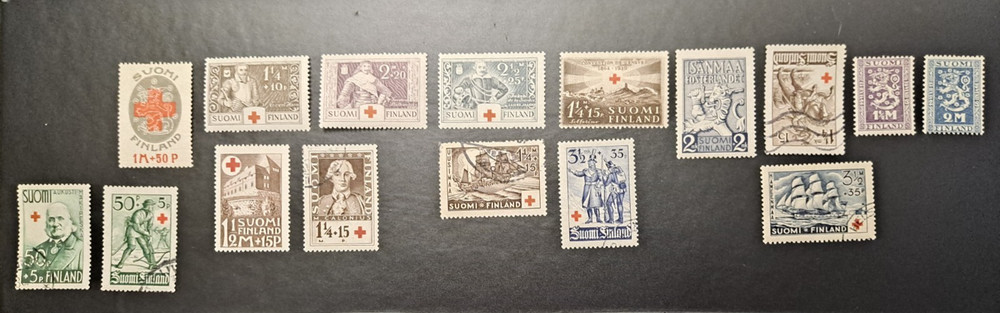 Album Pages Finland - International Postage Stamp Album Part I (2)
