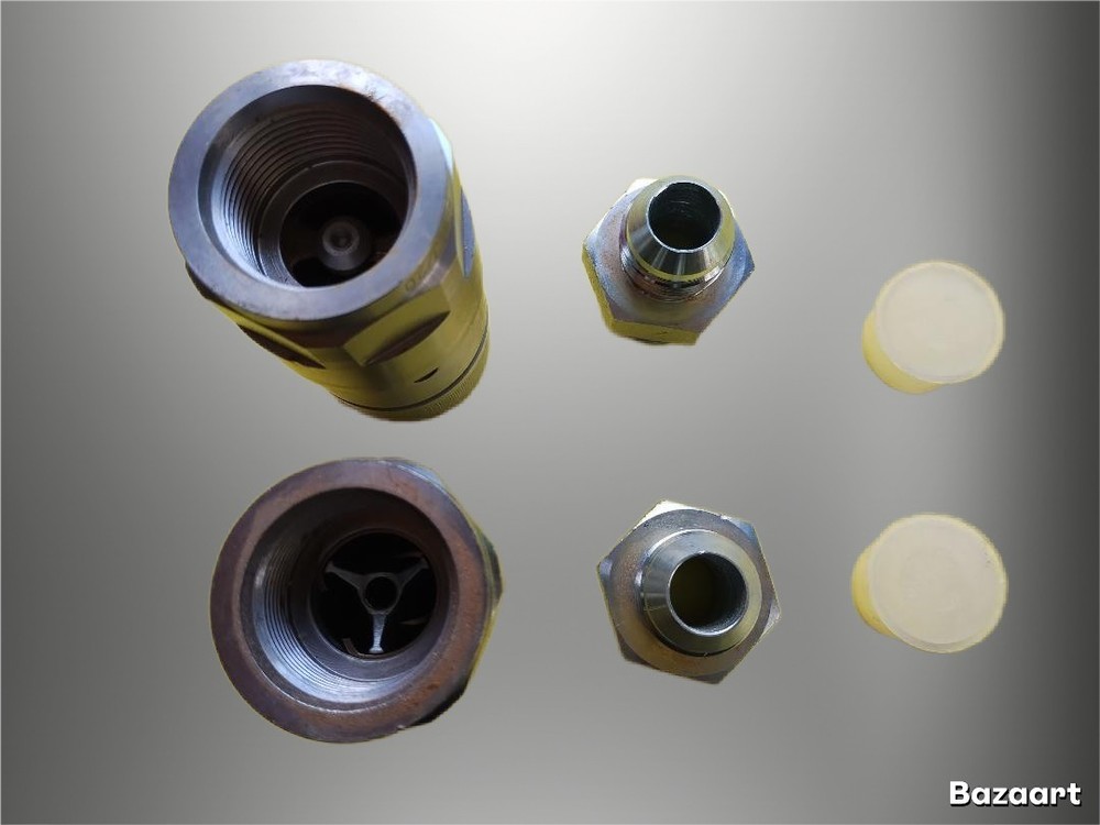 HOLMBURY HYDRAULIC COUPLER SET with Adapter
