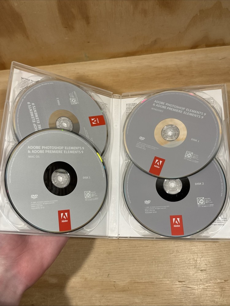 Adobe Photoshop Elements 9 & Adobe Premiere Elements 9 - Upgrade for PC, Mac