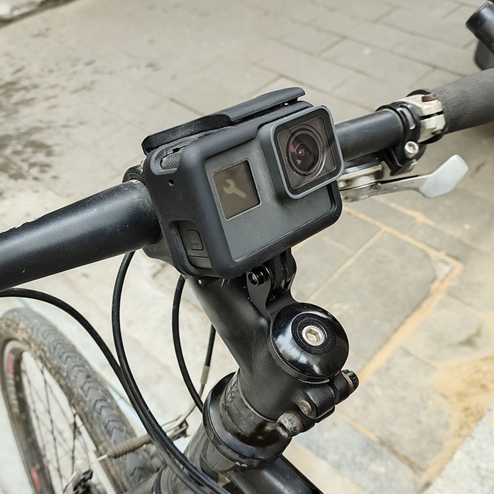 Headset Camera Bicycle Stem Holder Compatibility Secure Camera Mounting