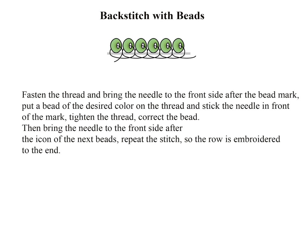 Bead Embroidery Kit Tram DIY Bead needlepoint Beadwork