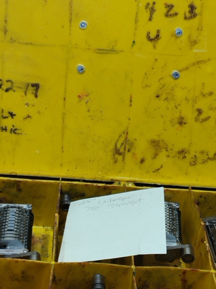 Leibinger 28" Straight numbering machine