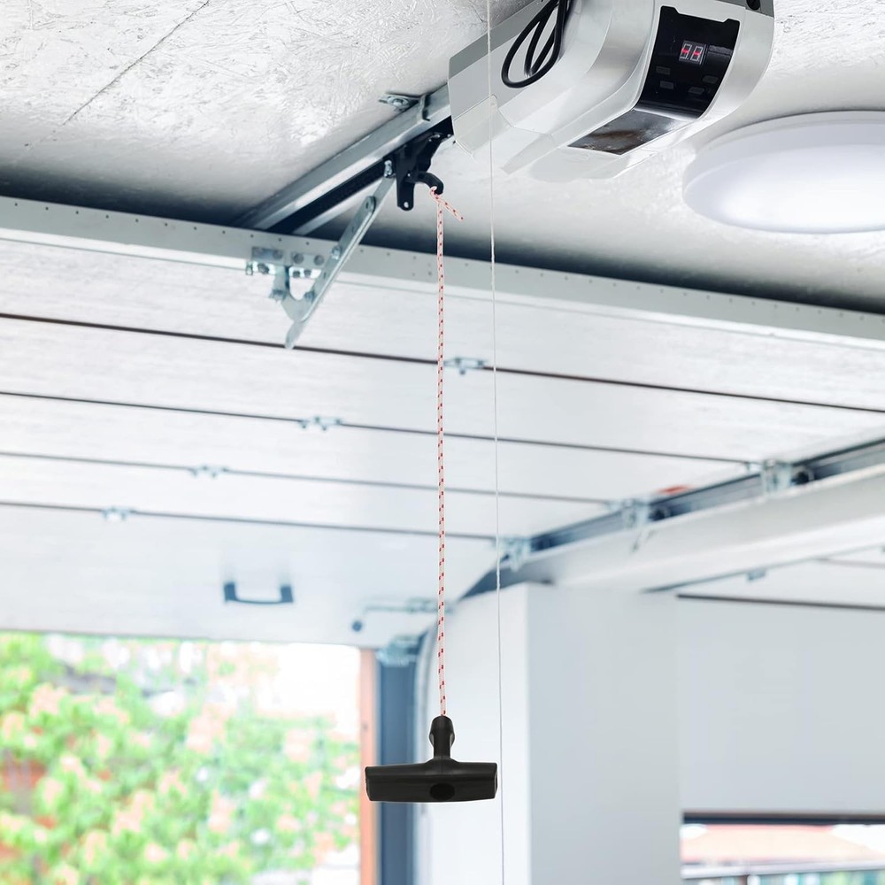 Garage Door Emergency Release Pull Cord with Handle Garage Opener Rope Puller